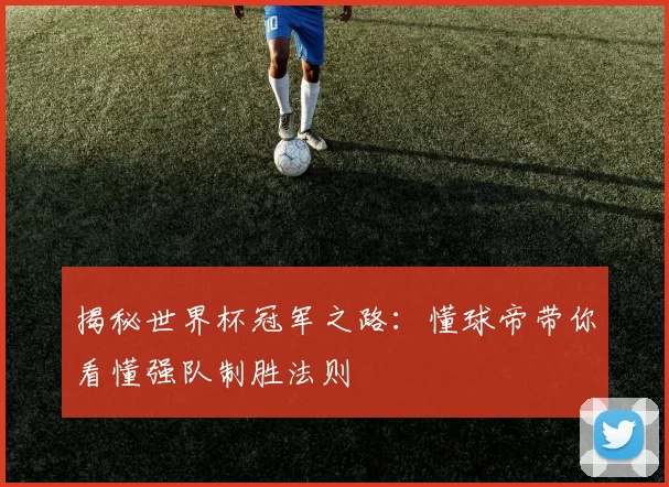 揭秘世界杯冠军之路：懂球帝带你看懂强队制胜法则