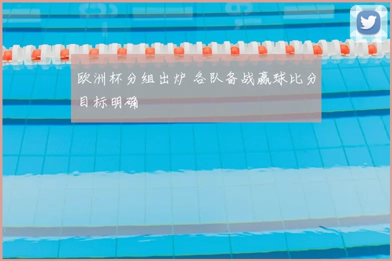 欧洲杯分组出炉 各队备战赢球比分目标明确